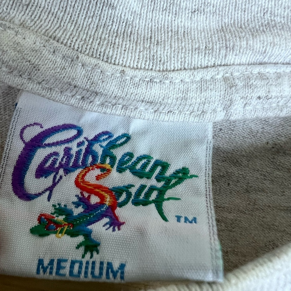 Vintage 1996 Caribbean Soul Shirt Margaritaville "Blew Out My Flip Flop" Size M - Picture 2 of 6